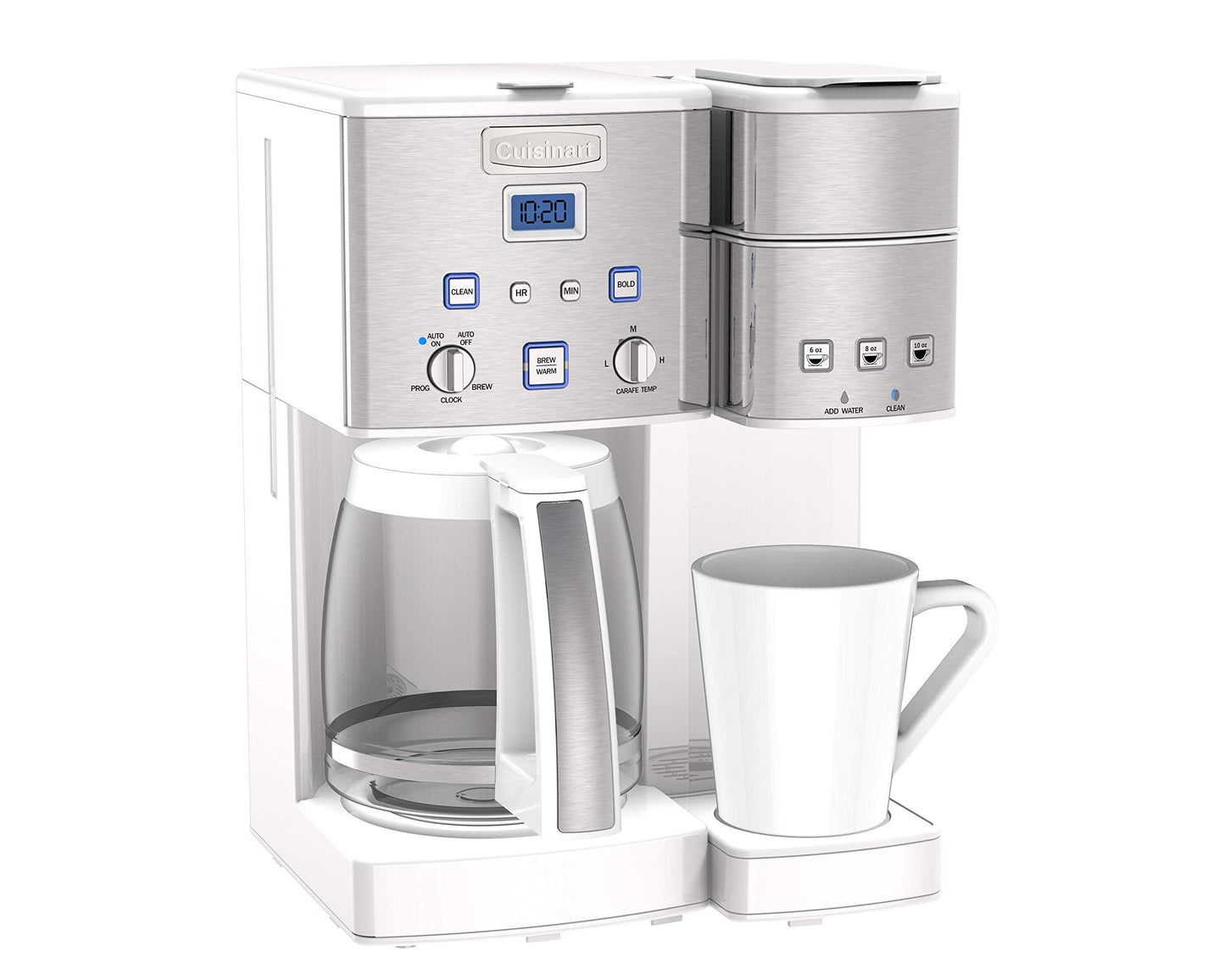 Cuisinart SS-15W Maker Coffee Center 12-Cup Coffeemaker and Single-Ser