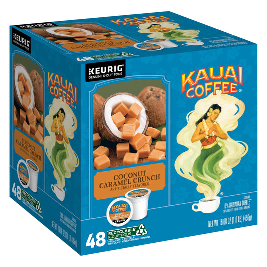 Kauai Coffee K-Cup Pods for Keurig Brewers - Arabica Coffee