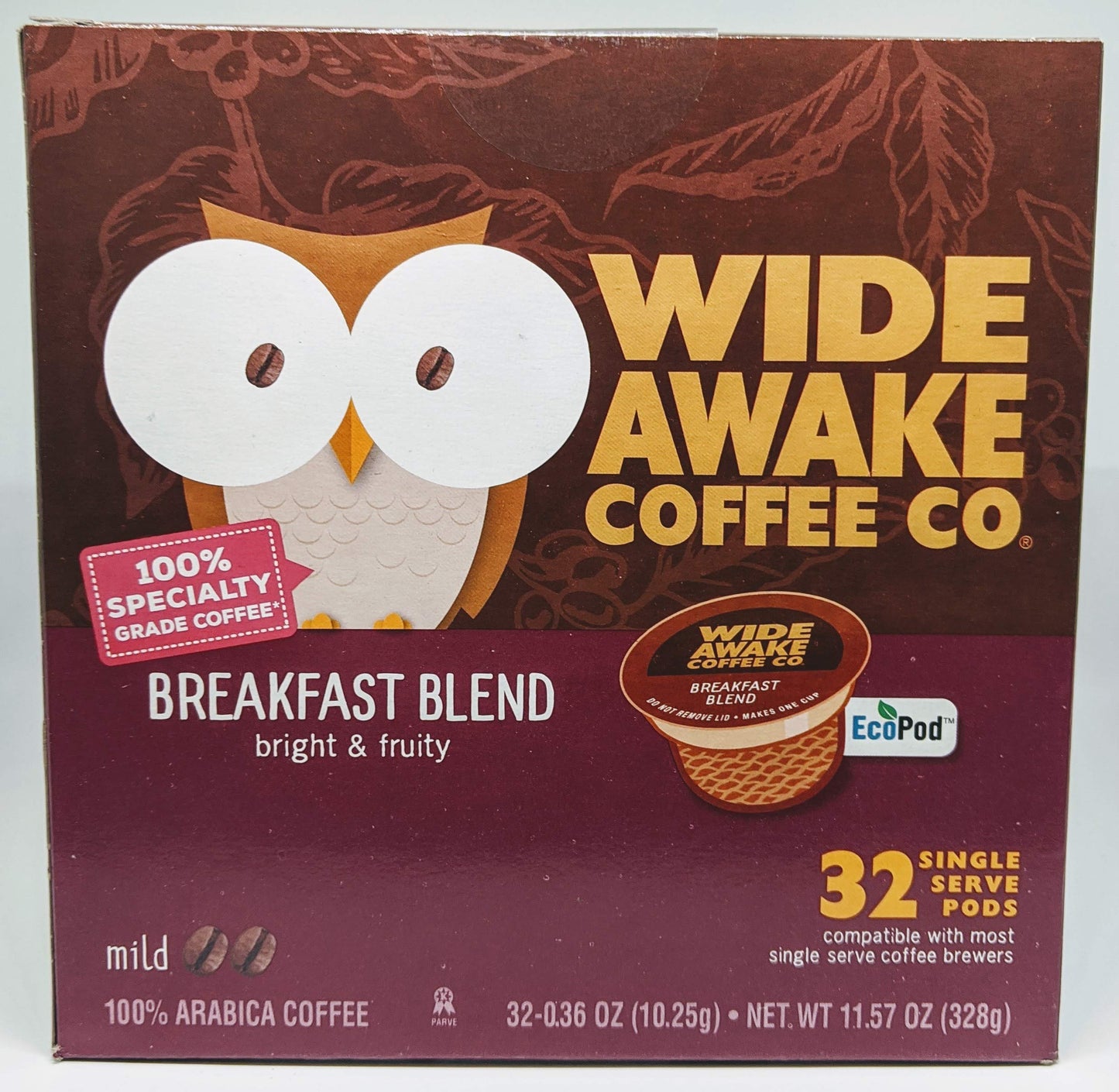 Wide Awake Coffee Single Serve Coffee Pods (32 Count
